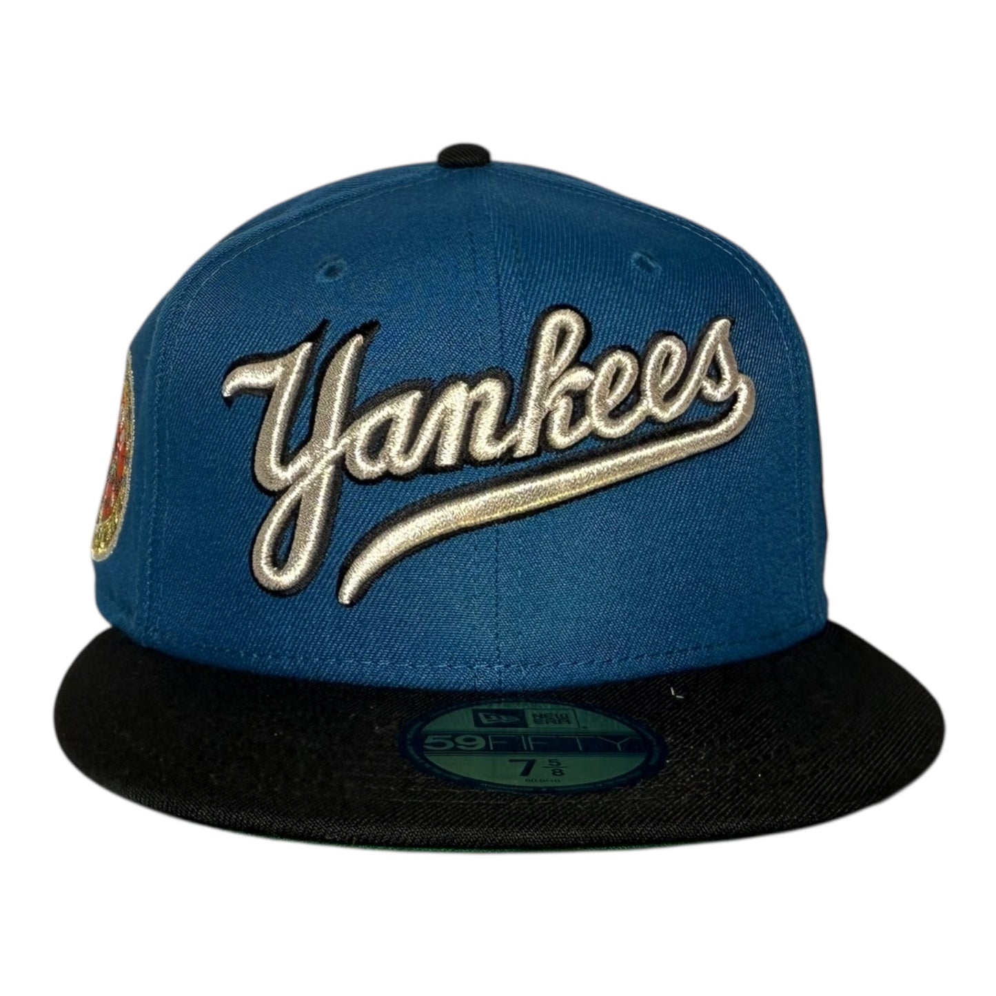 New York Yankees 1949 World Series Homegame NYC New Era 59Fifty Fitted Hat Seashore Blue/Black