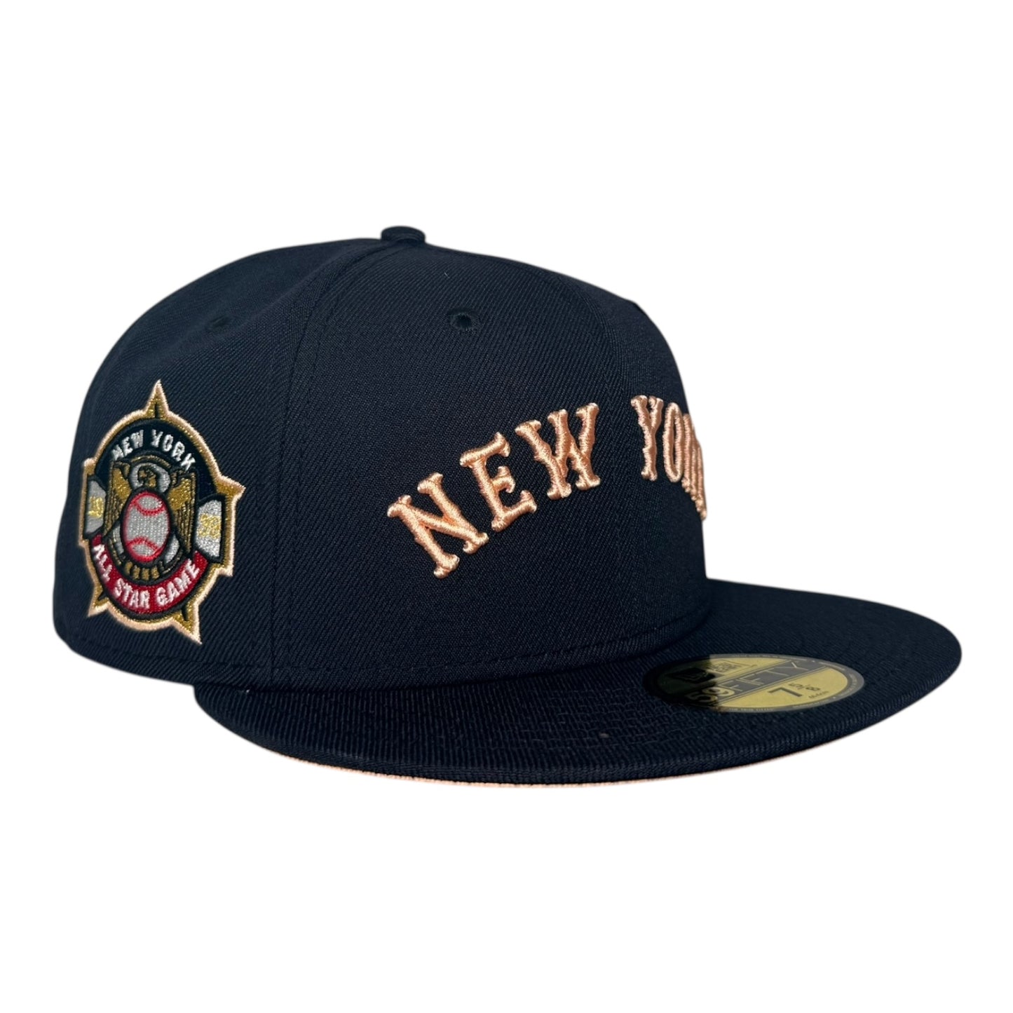 New York Yankees 1939 All Star Game Navy Peach Prime Edition New Era 59Fifty Fitted Hat