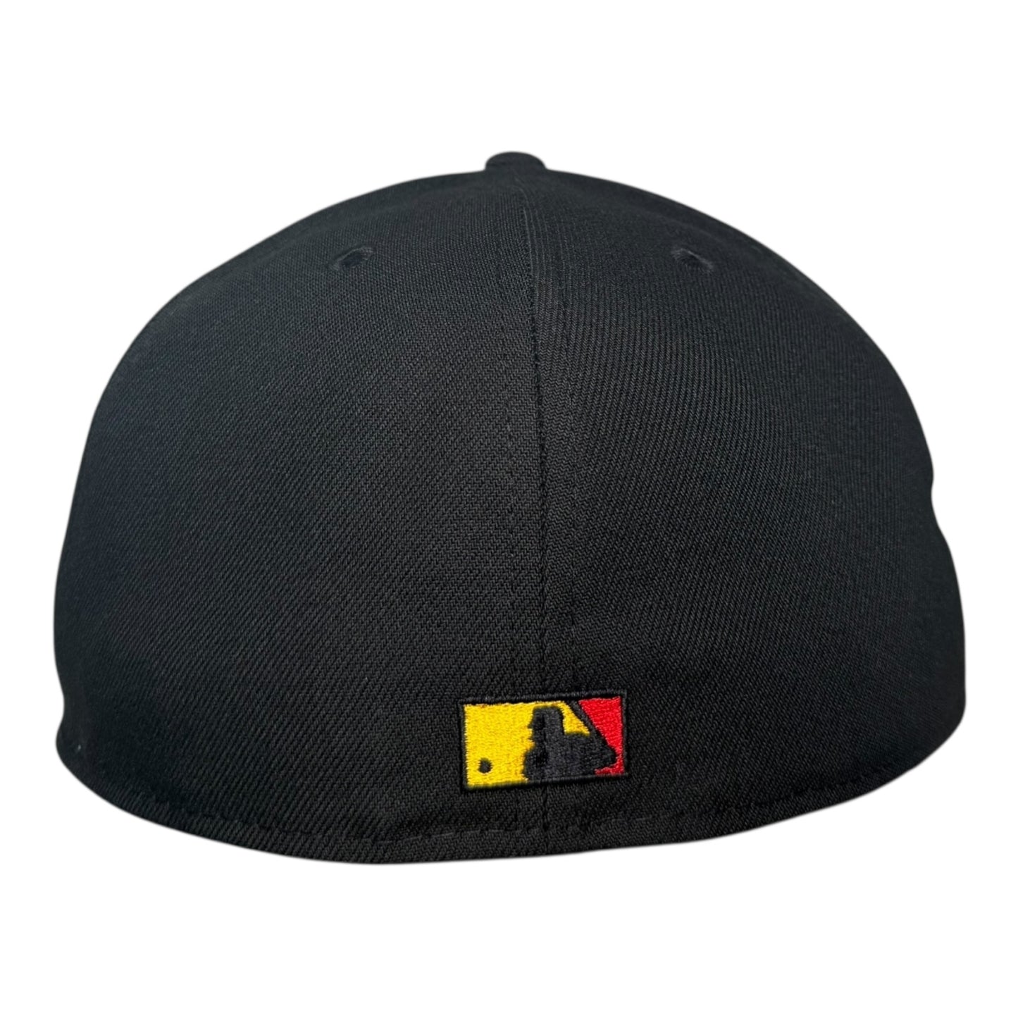 Atlanta Braves Black Tomahawk Leon In the Lab 1995 World Series New Era 59Fifty Fitted Hat
