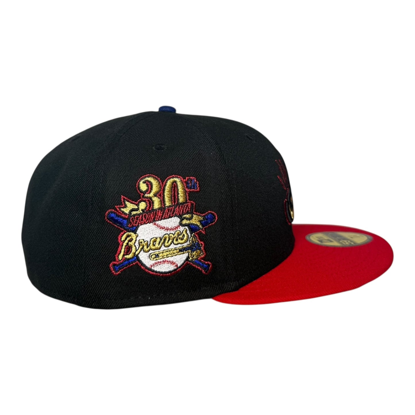 Atlanta Braves 30th Season New Era 59Fifty Fitted Hat
