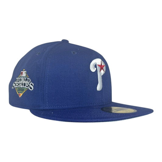 Philadelphia Phillies 2008 World Series Icy UV Hat Club New Era 59Fifty Fitted Hat