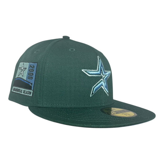 Houston Astros 2000 Inaugural Season Icy UV Hat Club New Era 59Fifty Fitted Hat