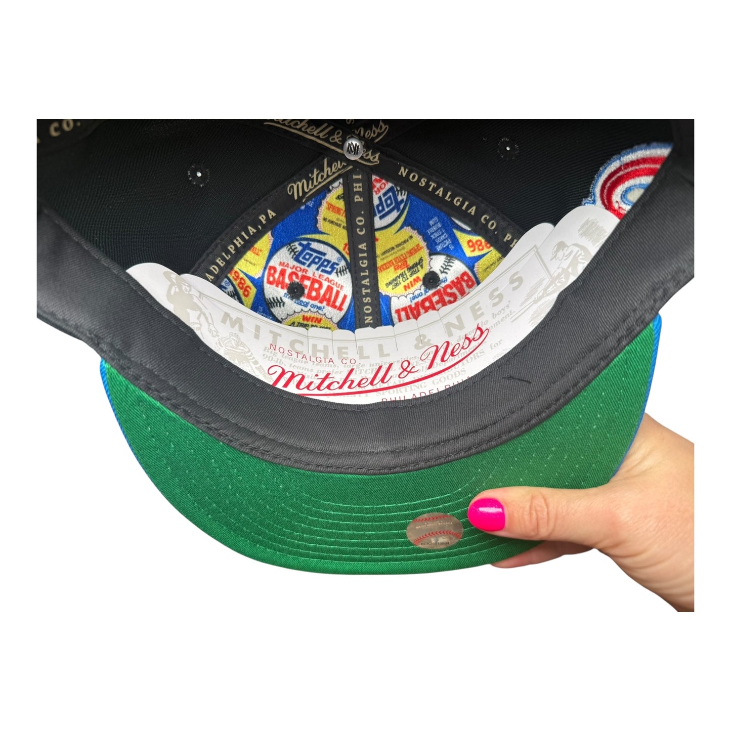 Atlanta Braves Mitchell & Ness Fitted Hat
