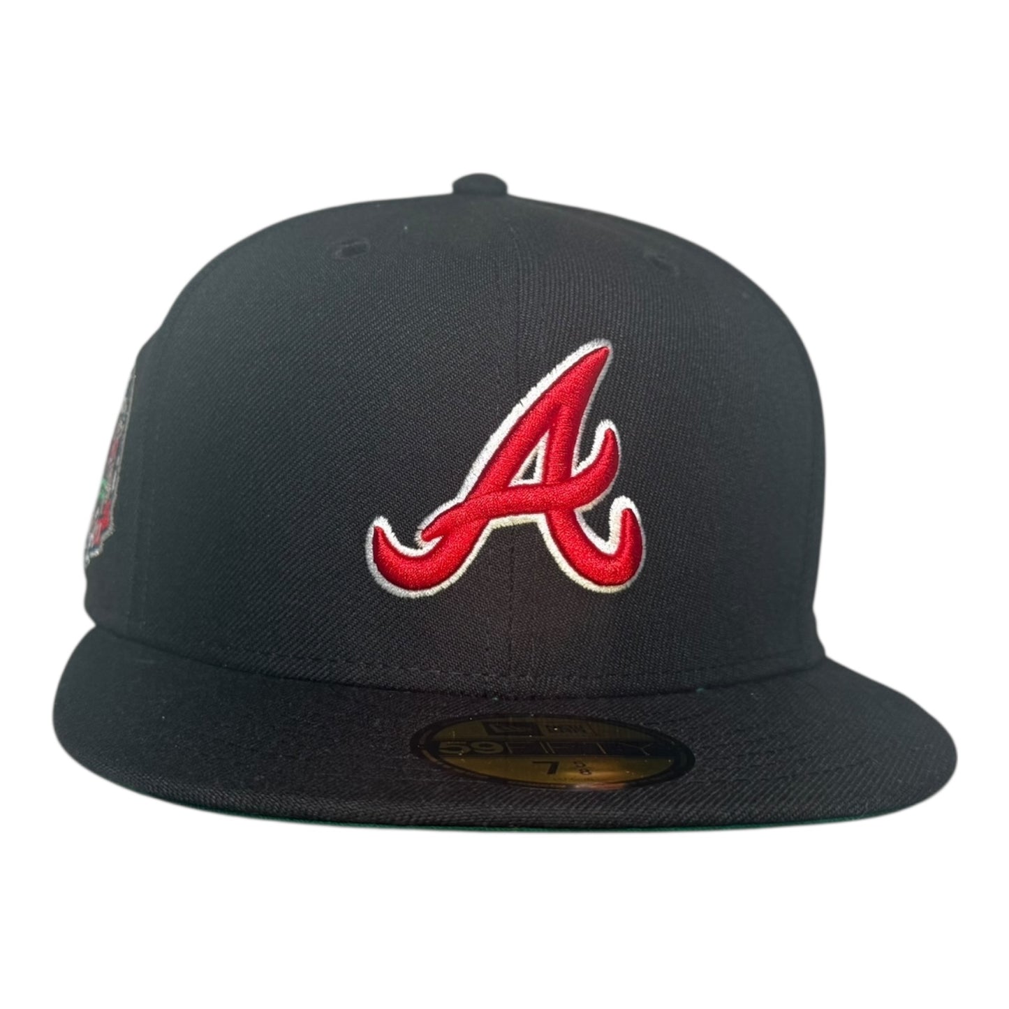 Atlanta Braves “Black Dome Collection” Inaugural Season Hat Club Exclusive New Era 59Fifty Fitted Hat