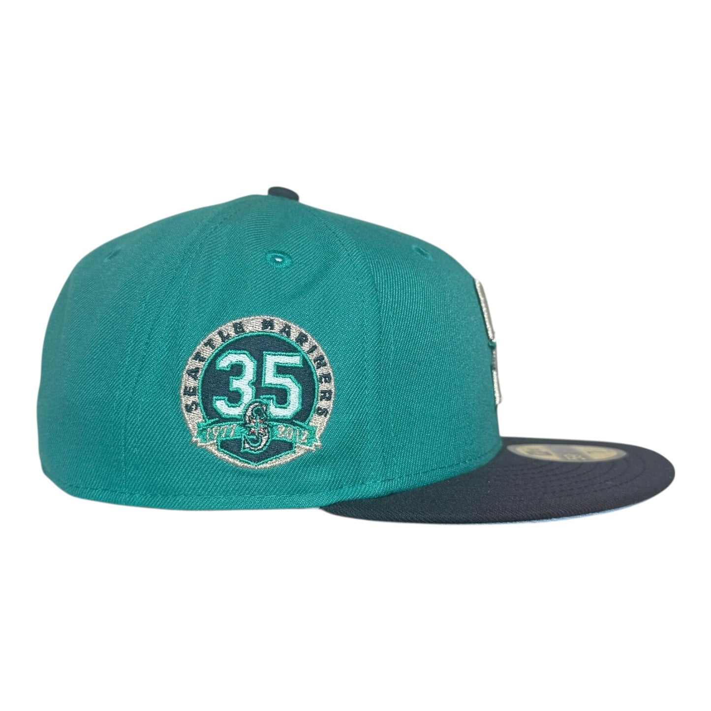 Seattle Mariners 35th Anniversary Icy UV Hat Club New Era 59Fifty Fitted Hat