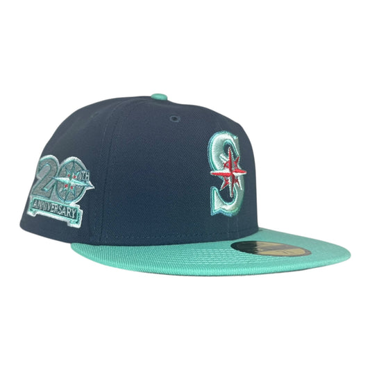 Seattle Mariners 20th Anniversary Hat Club New Era 59Fifty Fitted Hat