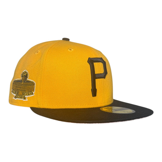 Pittsburgh Pirates Two Tone Pirates Pinky Rotation Hat Club New Era 59Fifty Fitted Hat