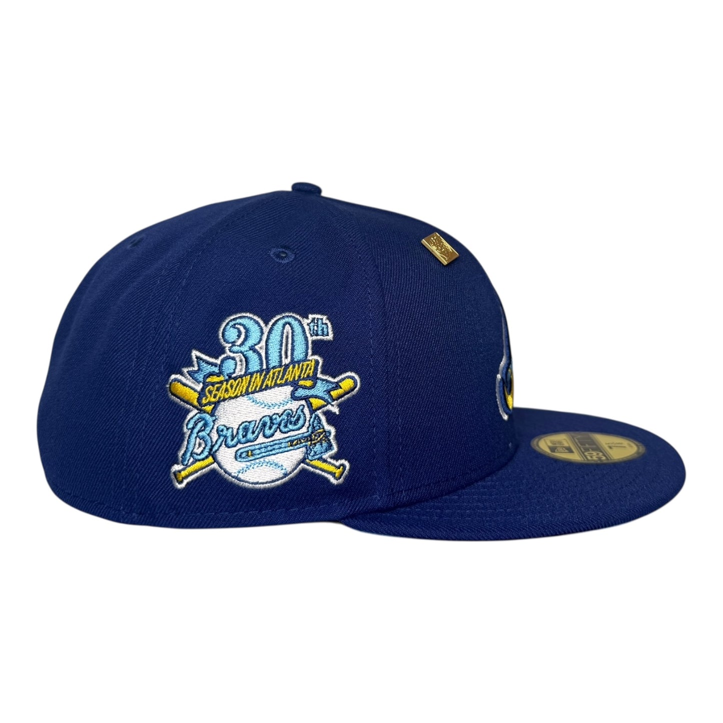Atlanta Braves 30th Season "Royal Ice Collection" Capsule Hat New Era 59Fifty Fitted Hat