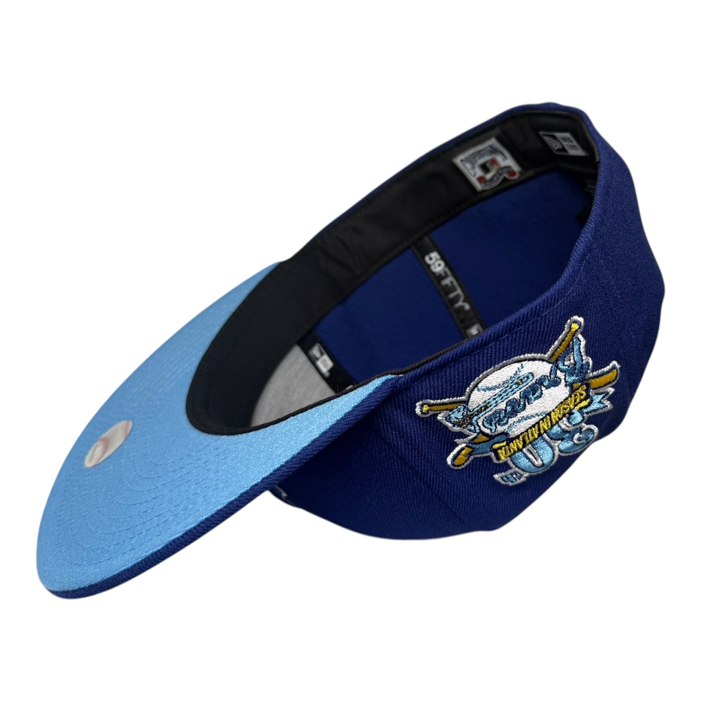 Atlanta Braves 30th Season "Royal Ice Collection" Capsule Hat New Era 59Fifty Fitted Hat