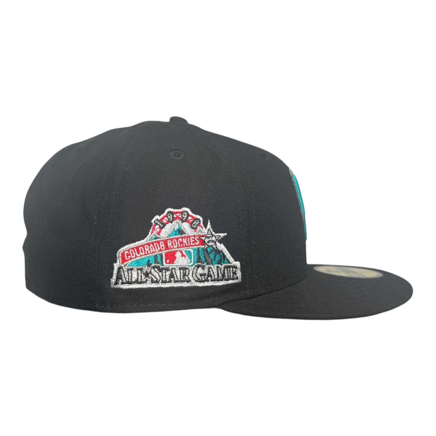 Colorado Rockies "Emerald Bay" 1998 All Star Game Hat Club New Era 59Fifty Fitted Hat