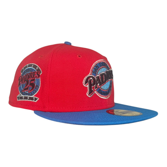 San Diego Padres 25th Anniversary Hat Club New Era 59Fifty Fitted Hat