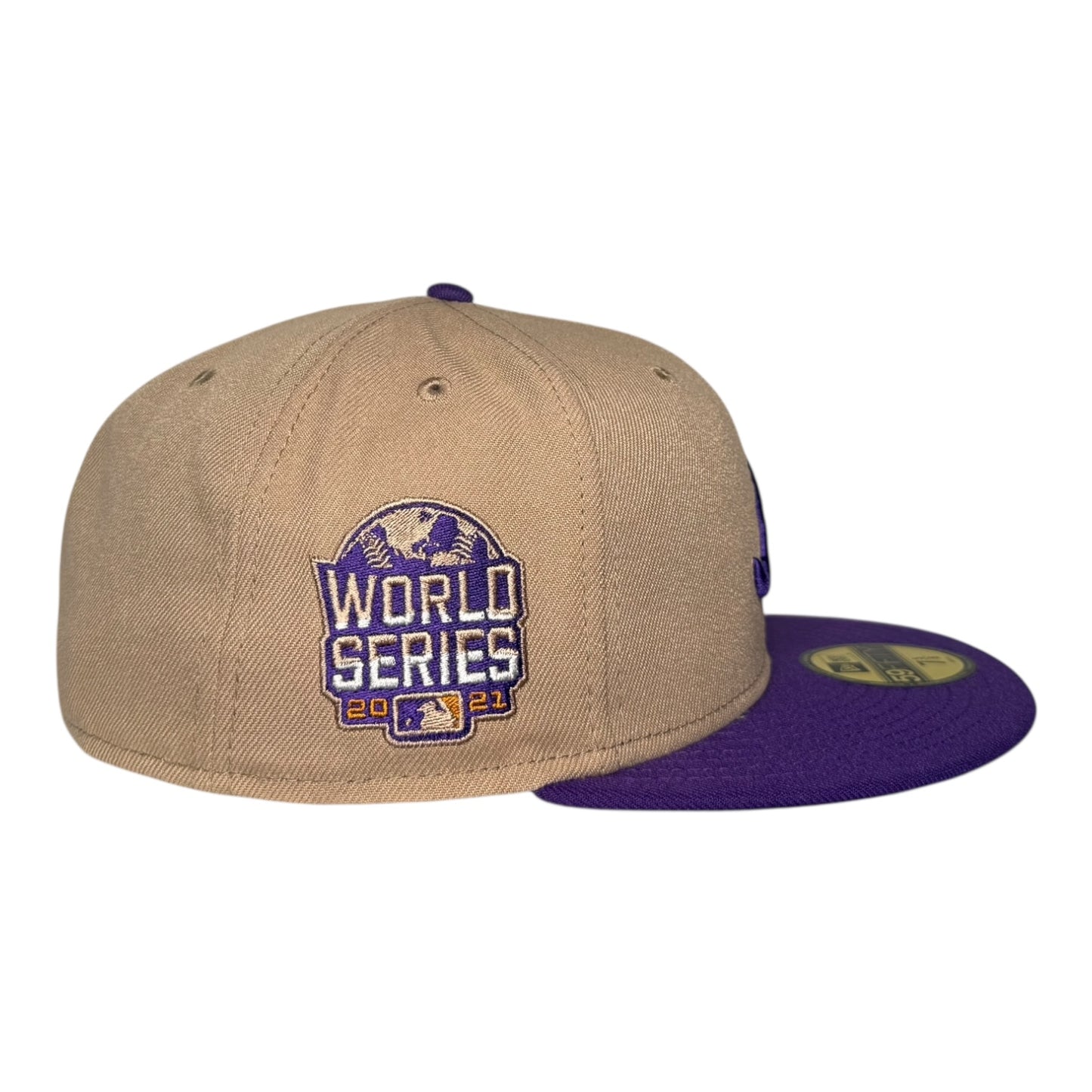 Atlanta Braves 2021 World Series Two Tone New Era 59Fifty Fitted Hat