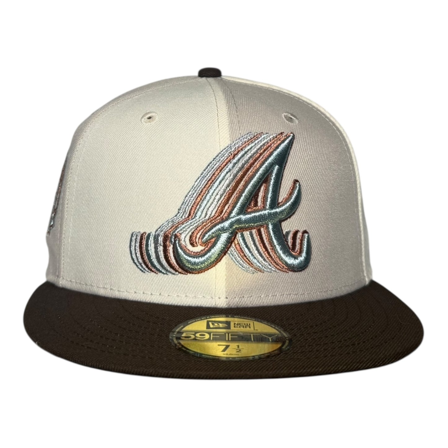 Atlanta Braves 2017 Inaugural Season "Metallic Pinwheel" New Era 59Fifty Fitted Hat