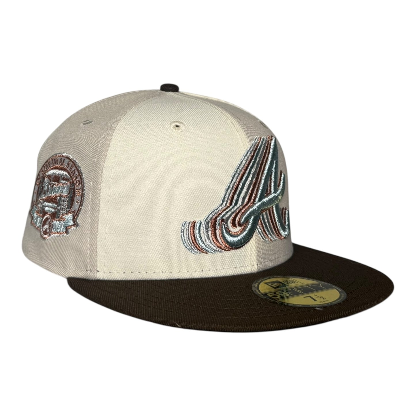 Atlanta Braves 2017 Inaugural Season "Metallic Pinwheel" New Era 59Fifty Fitted Hat