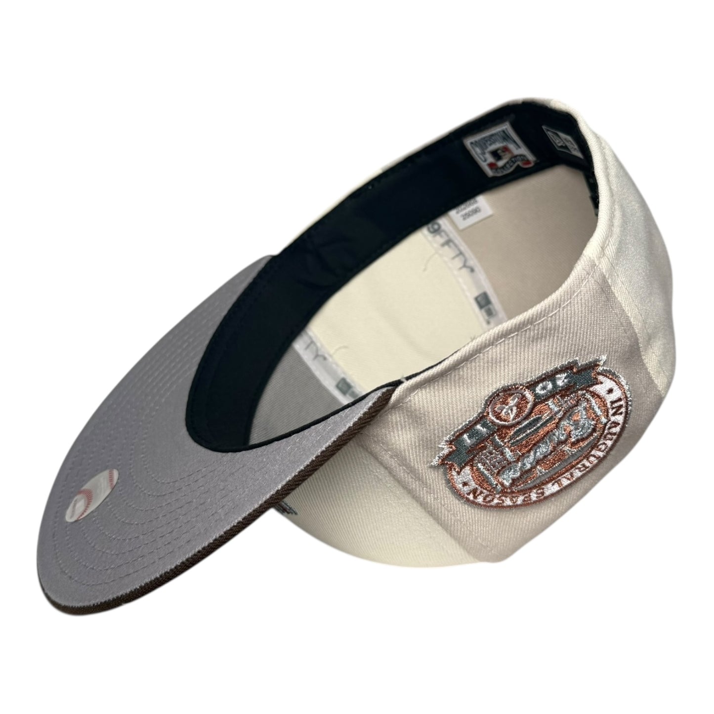 Atlanta Braves 2017 Inaugural Season "Metallic Pinwheel" New Era 59Fifty Fitted Hat