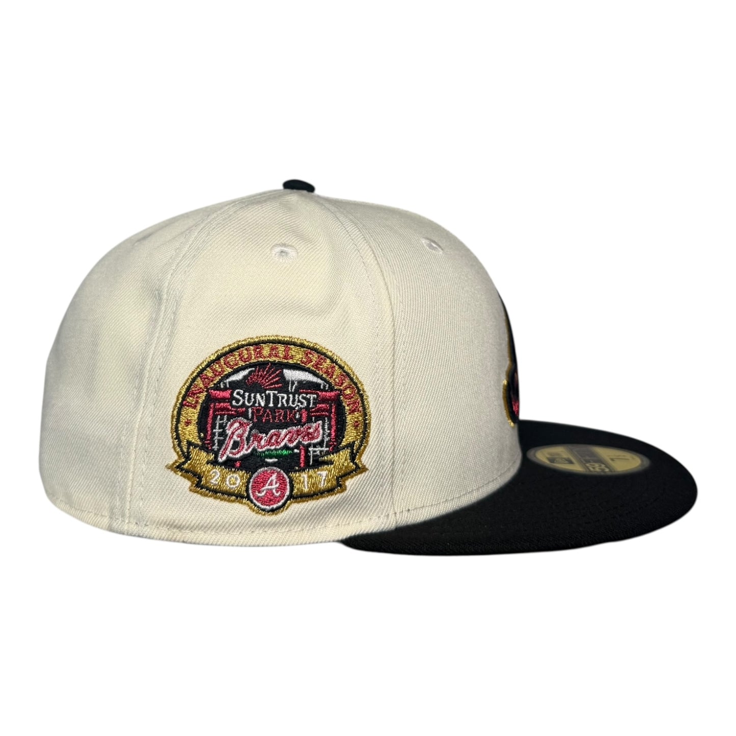 Atlanta Braves 2017 Inaugural Season New Era 59Fifty Fitted Hat Two Tone