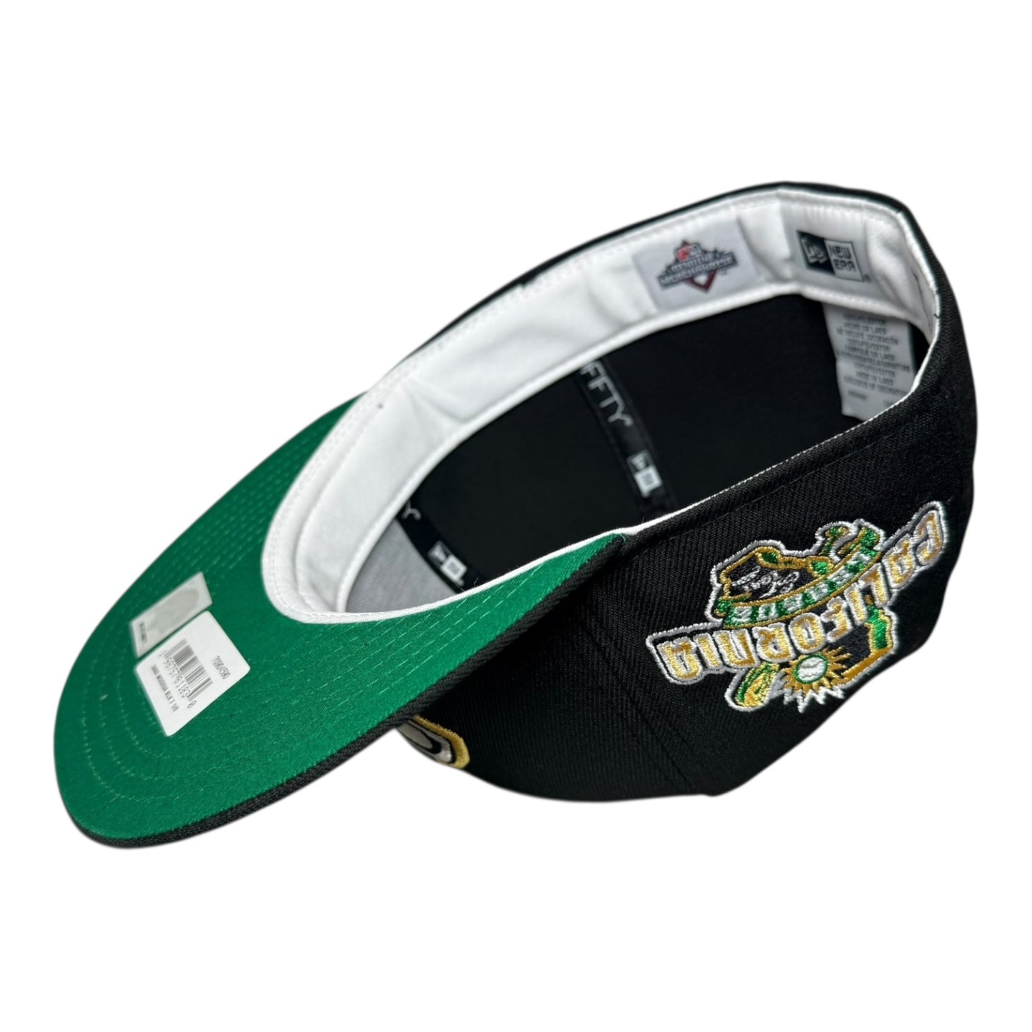 Modesto Athletics Metallic Black New Era 59Fifty Fitted Hat