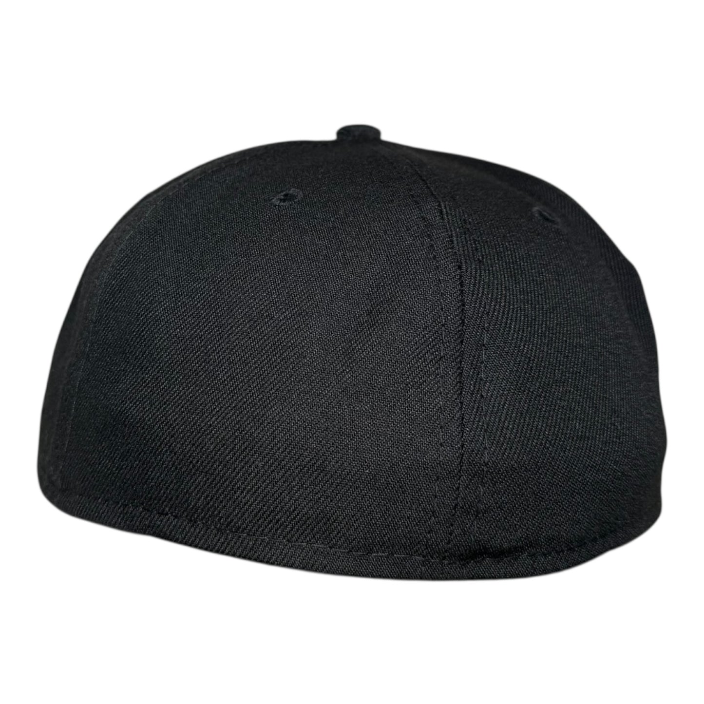 Mississippi Braves Black New Era 59Fifty Fitted Hat
