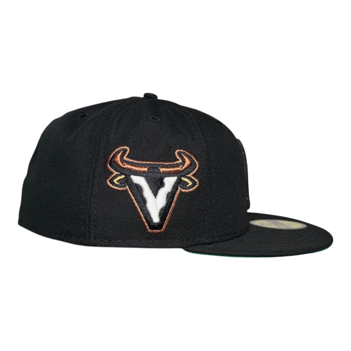 Visalia Rawhide Black Copper New Era 59Fifty Fitted Hat