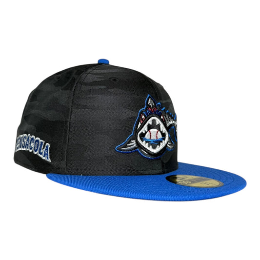 Pensacola Blue Wahoos New Era 59Fifty Fitted Hat