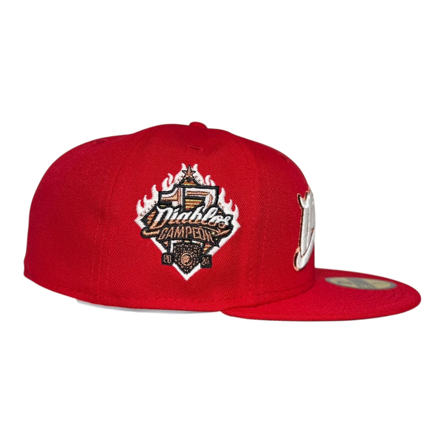 Diablos Rojos Del Mexico LMB New Era 59Fifty Fitted Hat