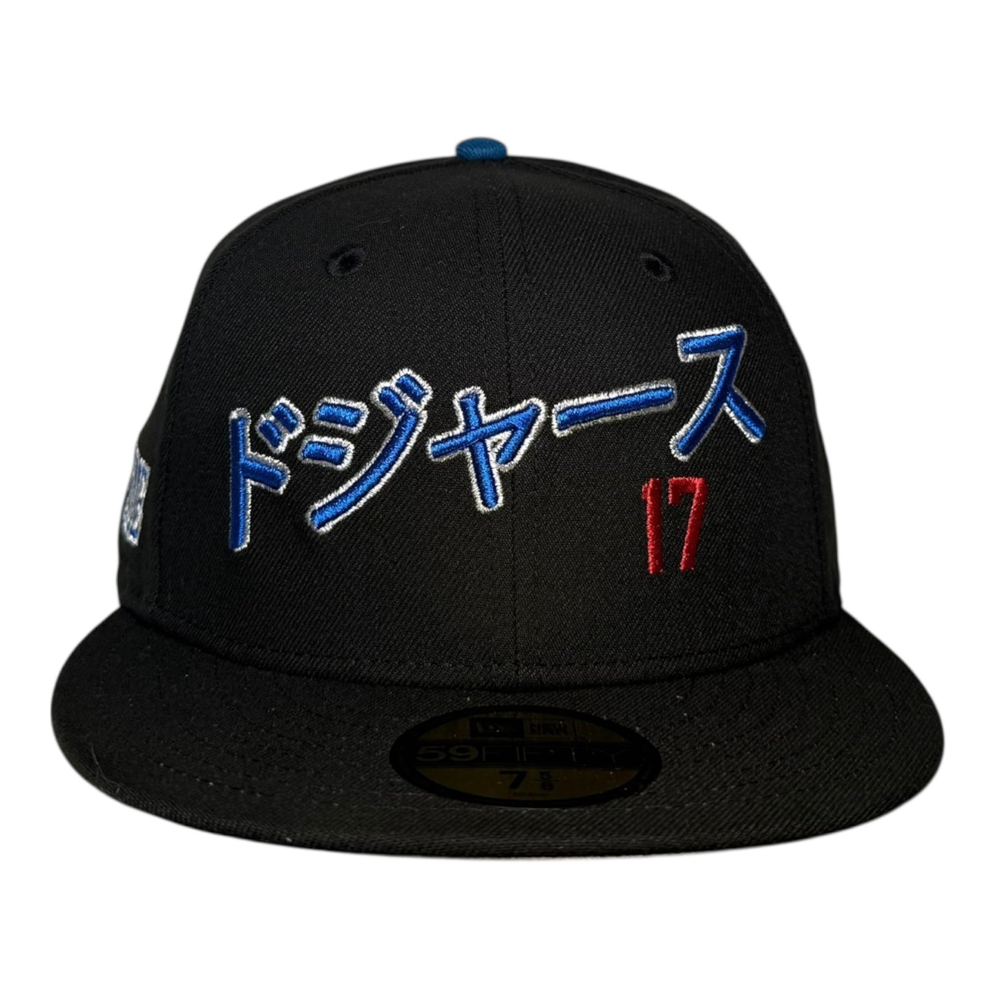 Los Angeles Dodgers Shotime Patch Kanji Script Hat Club New Era 59Fifty Fitted Hat