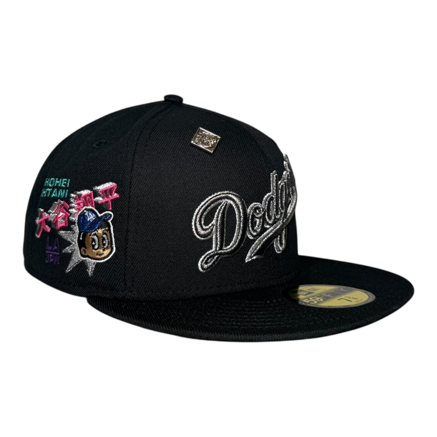 Los Angeles Dodgers Shohei Ohtani Capsule New Era 59Fifty Fitted Hat Black