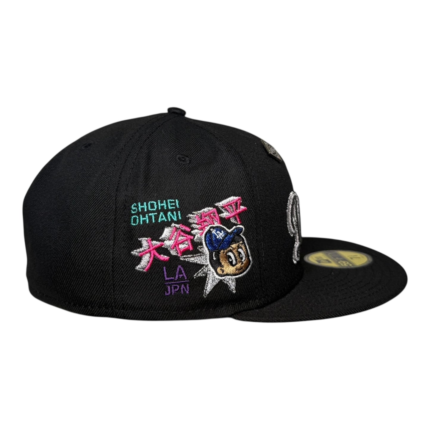 Los Angeles Dodgers Shohei Ohtani Capsule New Era 59Fifty Fitted Hat Black