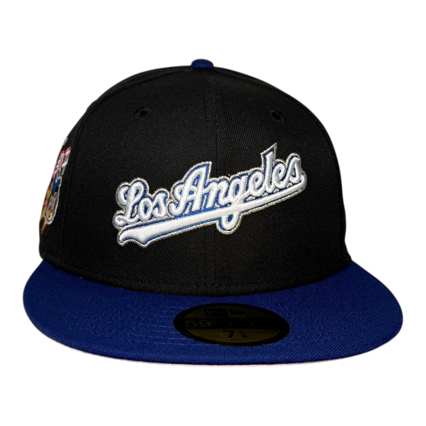 Los Angeles Dodgers Shohei Ohtani Patch Hat Club New Era 59Fifty Fitted Hat Pink UV
