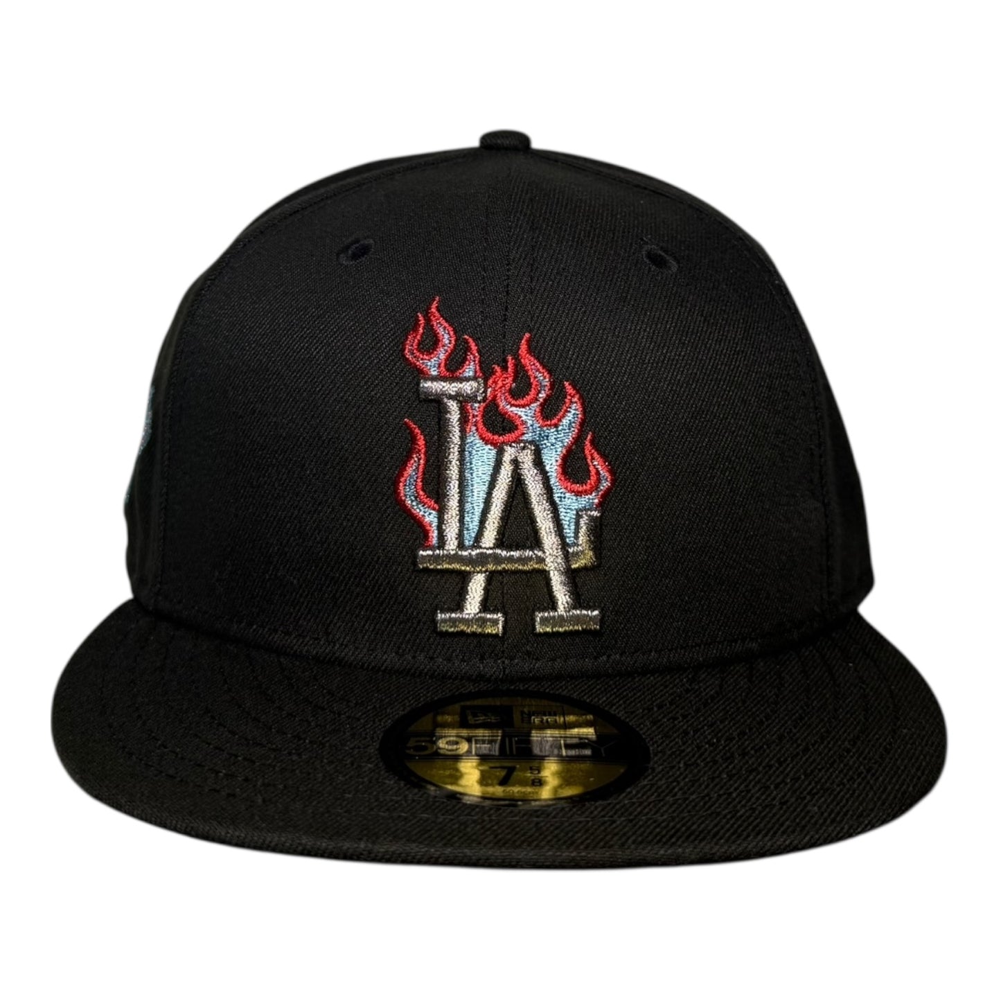 Los Angeles Dodgers "Fire Pack" 1988 World Series Icy UV Hat Club New Era 59Fifty Fitted Hat
