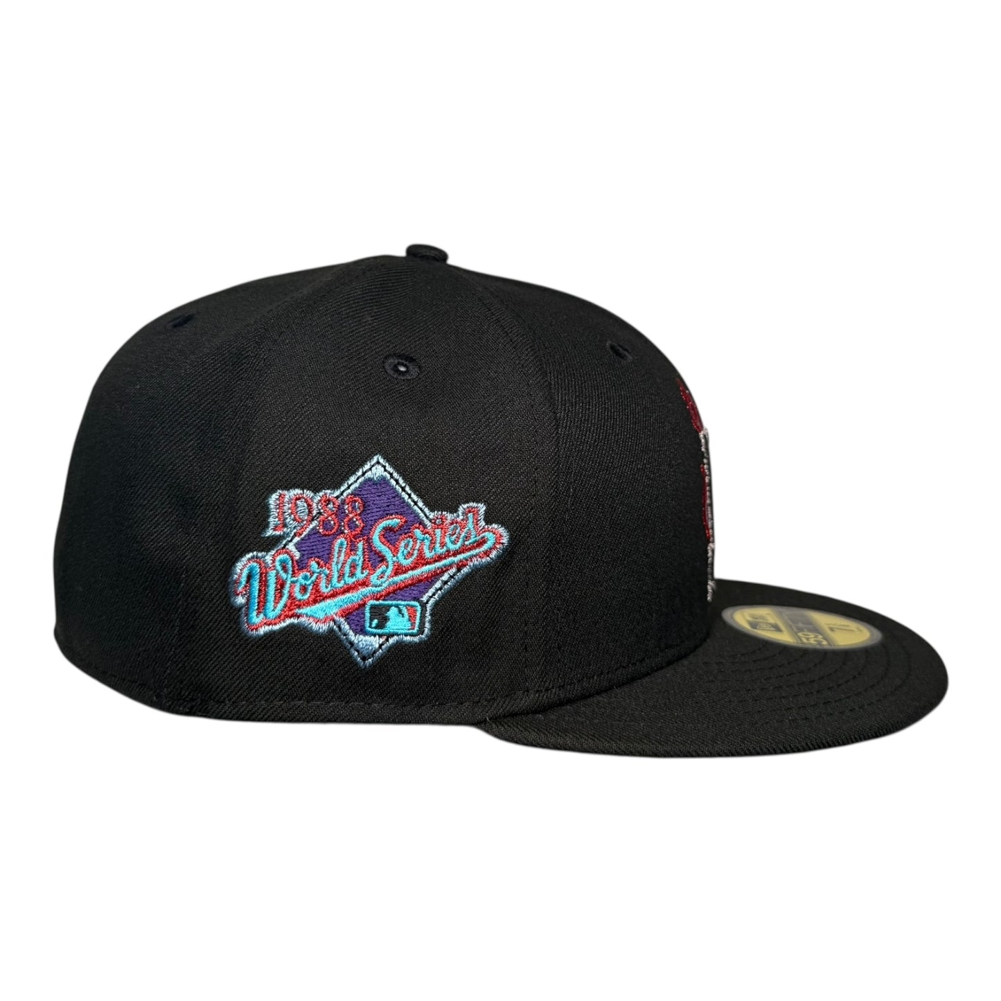 Los Angeles Dodgers "Fire Pack" 1988 World Series Icy UV Hat Club New Era 59Fifty Fitted Hat