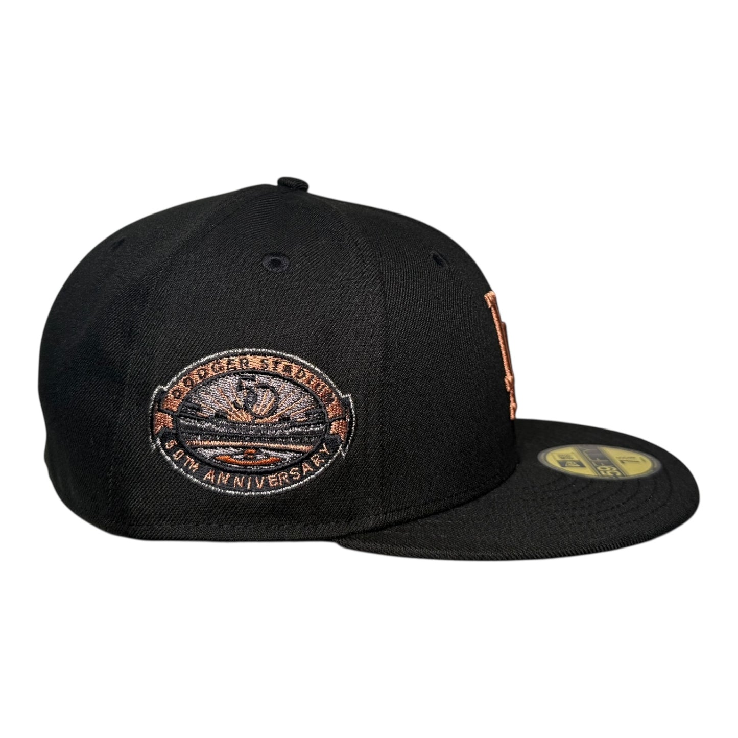 Los Angeles Dodgers 50th Anniversary New Era 59Fifty Fitted Hat Black