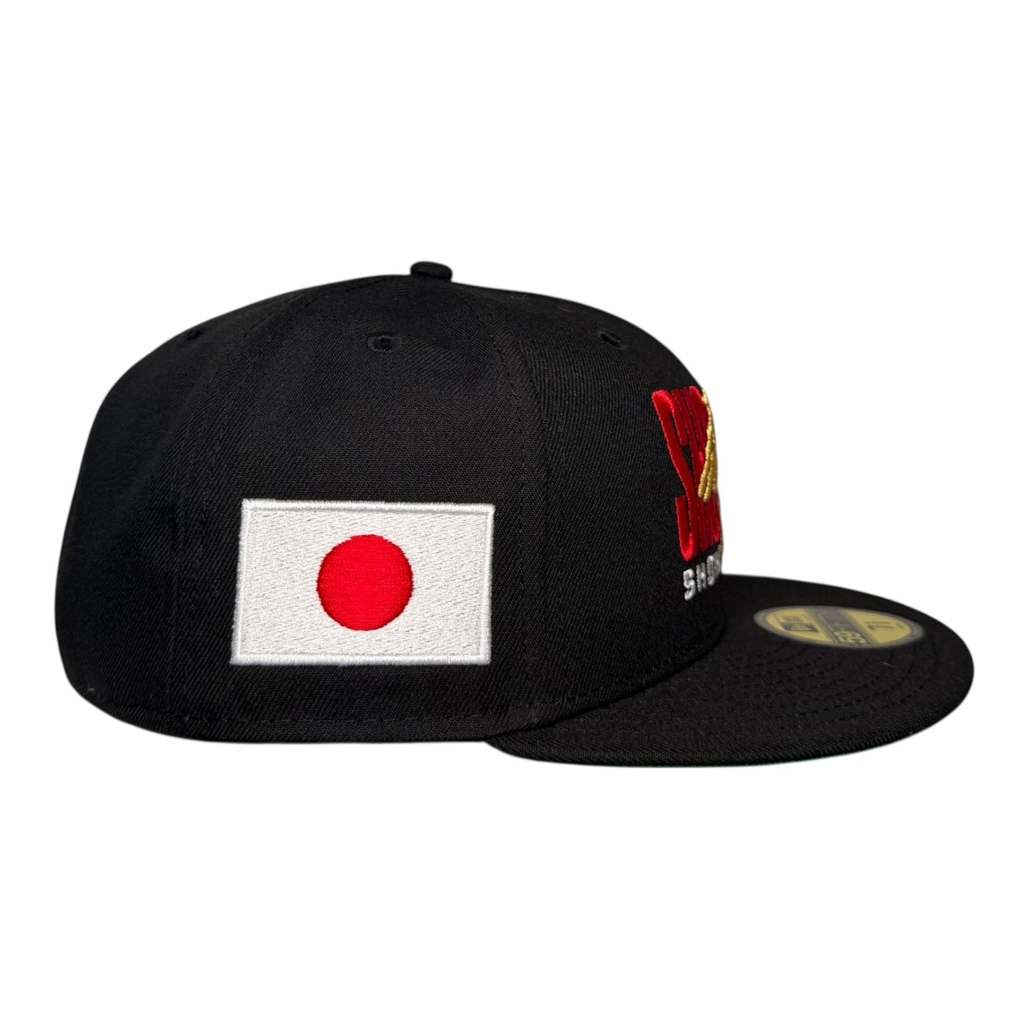 Los Angeles Dodgers Sho-Time Ohtani Black Throwback Edition New Era 59Fifty Fitted Hat