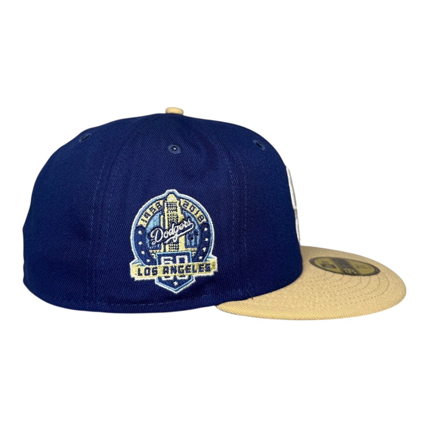 Los Angeles Dodgers 60th Anniversary New Era 59Fifty Fitted Hat Two Tone