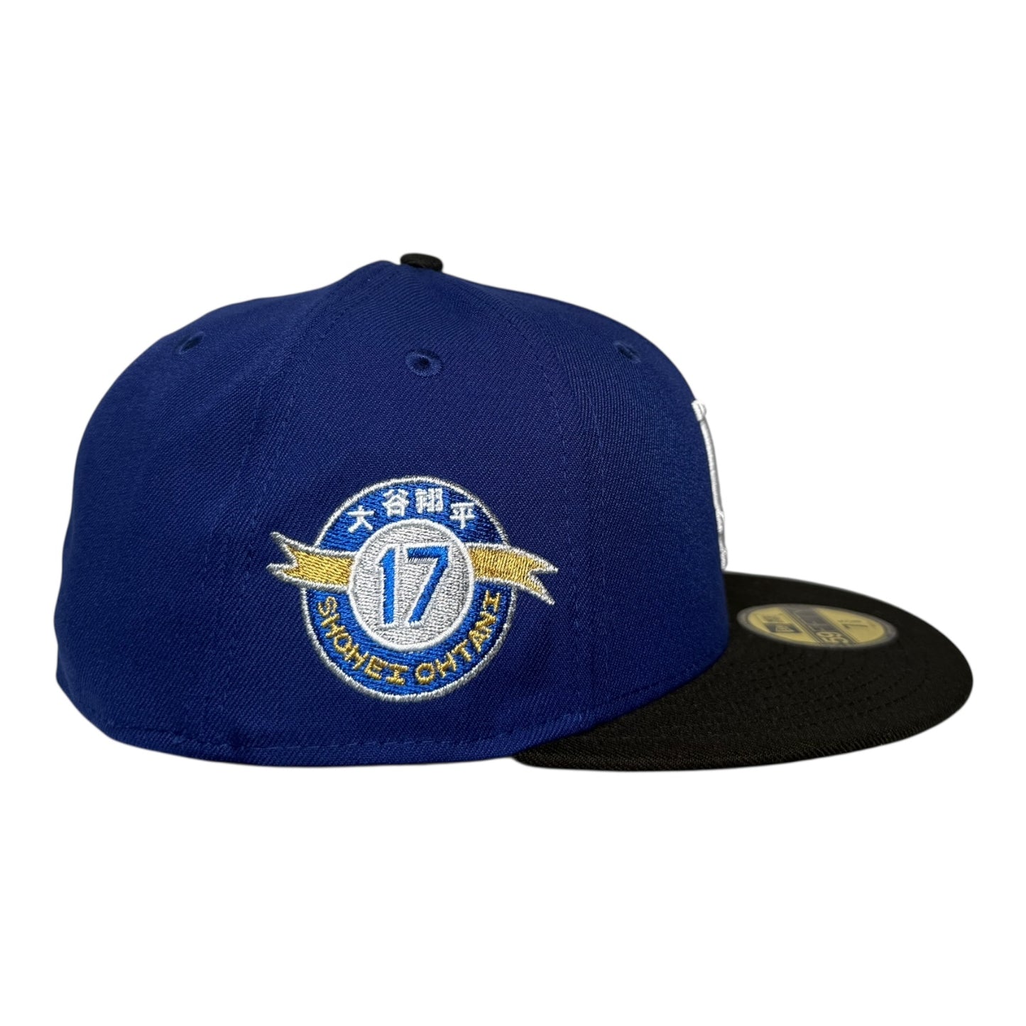 Los Angeles Dodgers Shohei Ohtani 17 Patch Hat Club New Era 59Fifty Fitted Hat