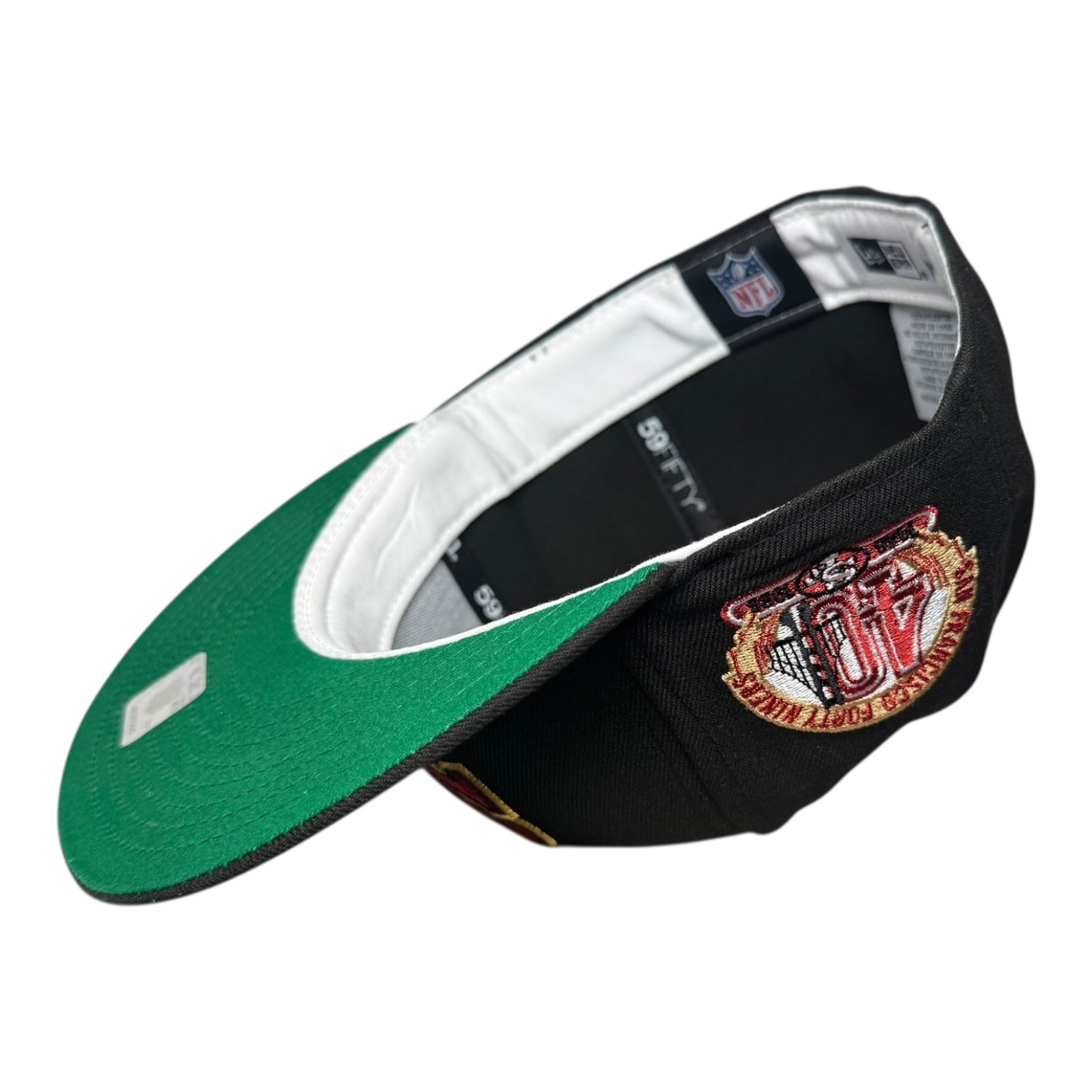 San Francisco 49ers 40th Anniversary Hat Club New Era 59Fifty Fitted Hat