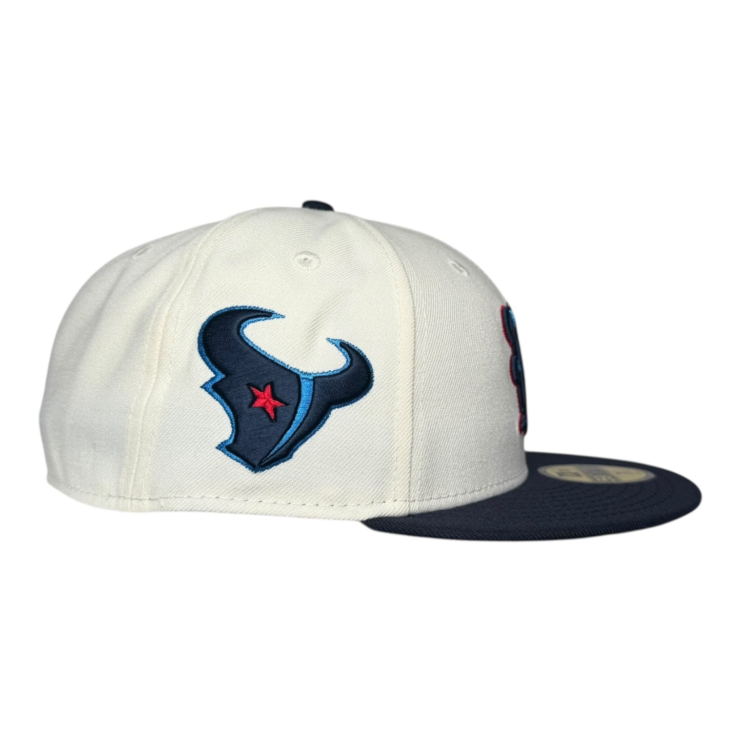 Houston Texans H-Town Logo Patch Hat Club New Era 59Fifty Fitted Hat