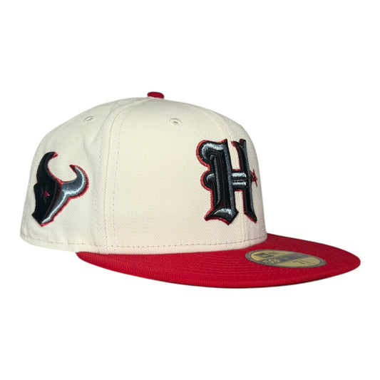 Houston Texans Logo Patch Hat Club New Era 59Fifty Fitted Hat