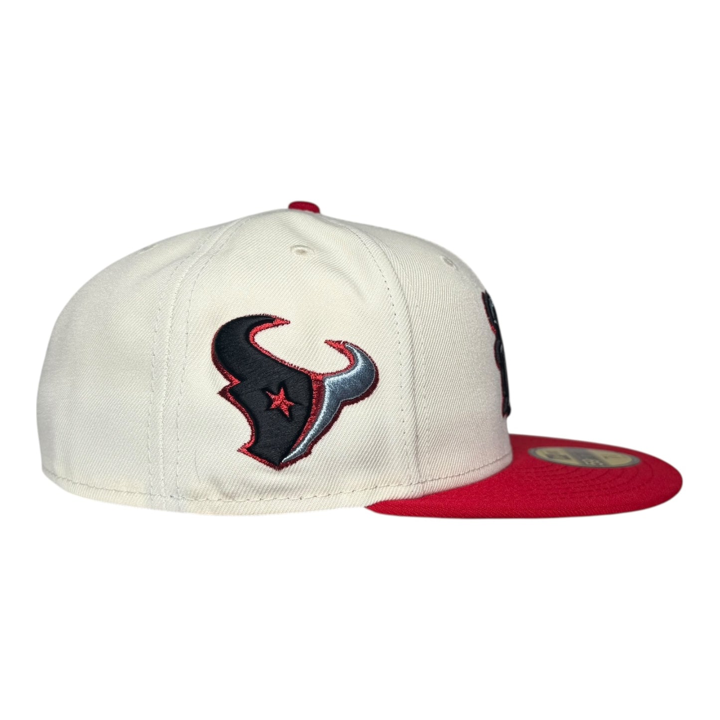 Houston Texans Logo Patch Hat Club New Era 59Fifty Fitted Hat