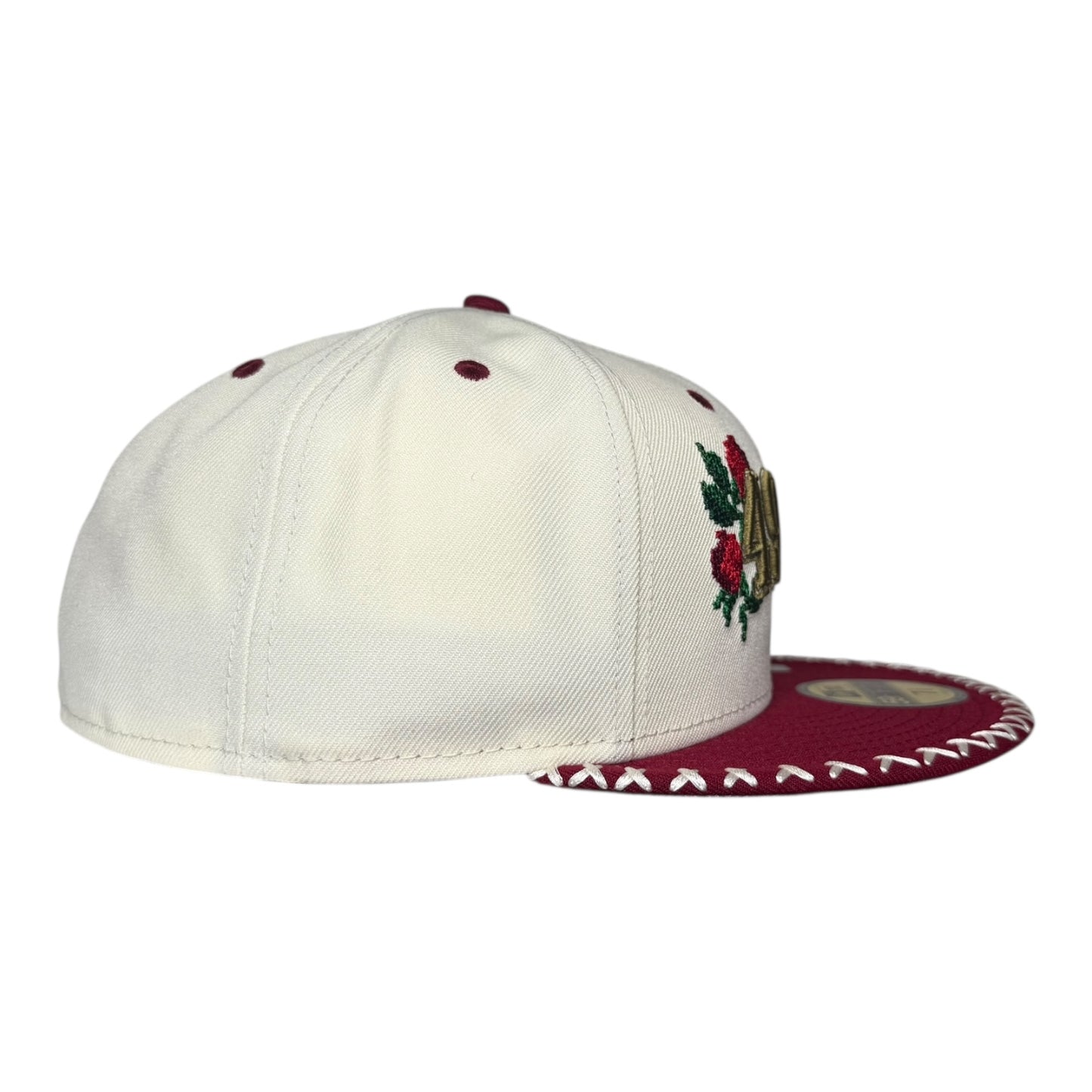 San Francisco 49ers Holiday Cross-Stitch New Era 59Fifty Fitted Hat