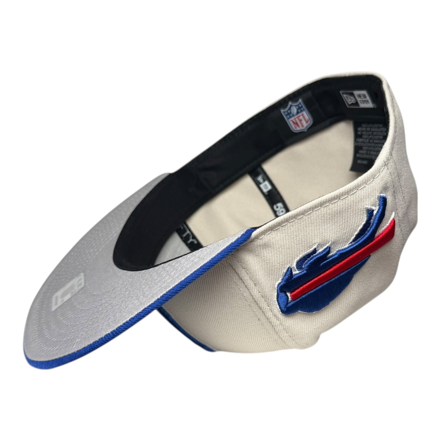 Buffalo Bills Logo Patch New Era 59Fifty Fitted Hat