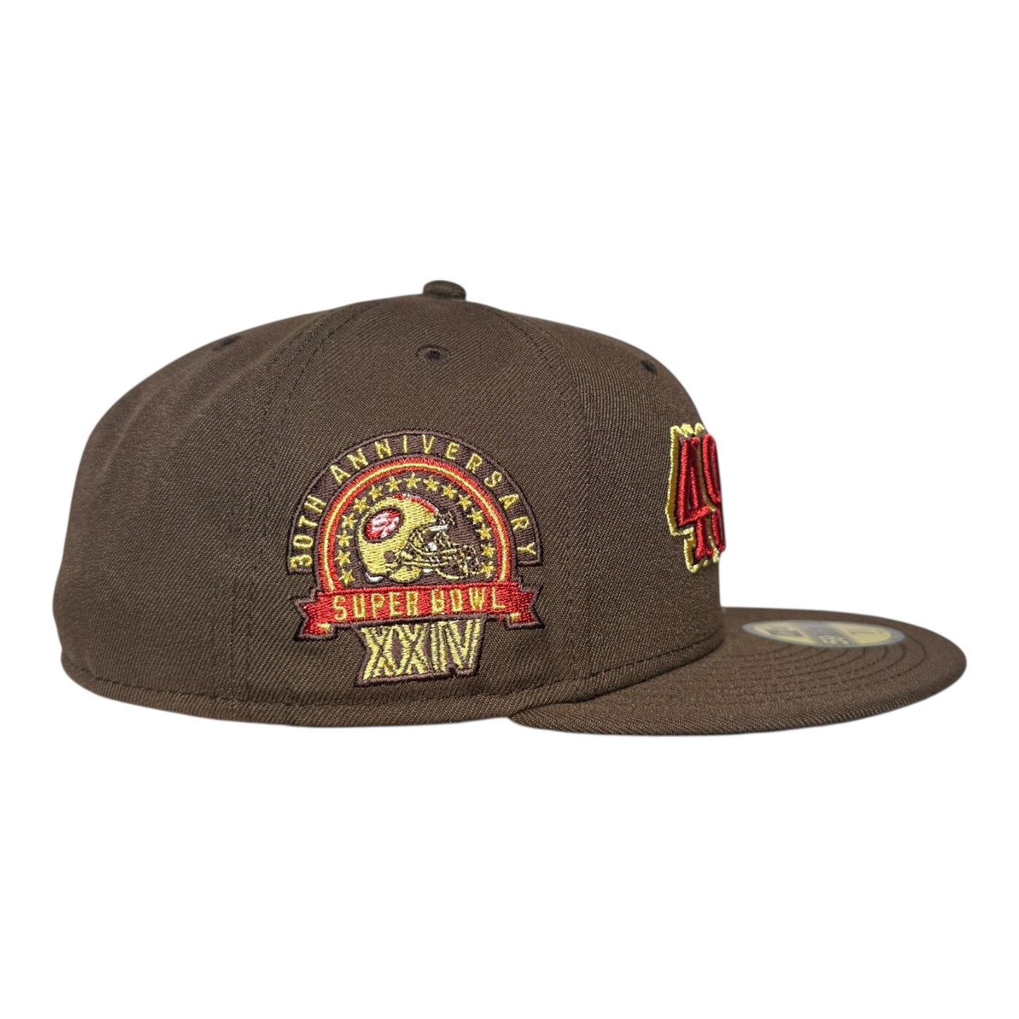 San Francisco 49ers 30th Anniversary New Era 59Fifty Fitted Hat