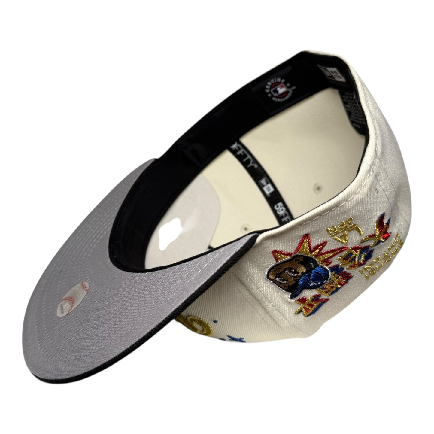 Los Angeles Dodgers Shohei Ohtani Capsule New Era 59Fifty Fitted Hat White Chrome