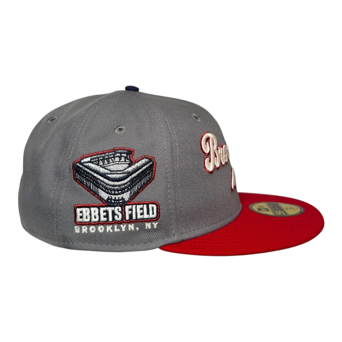 Brooklyn Dodgers Ebbets Field Homegame NYC New Era 59Fifty Fitted Hat