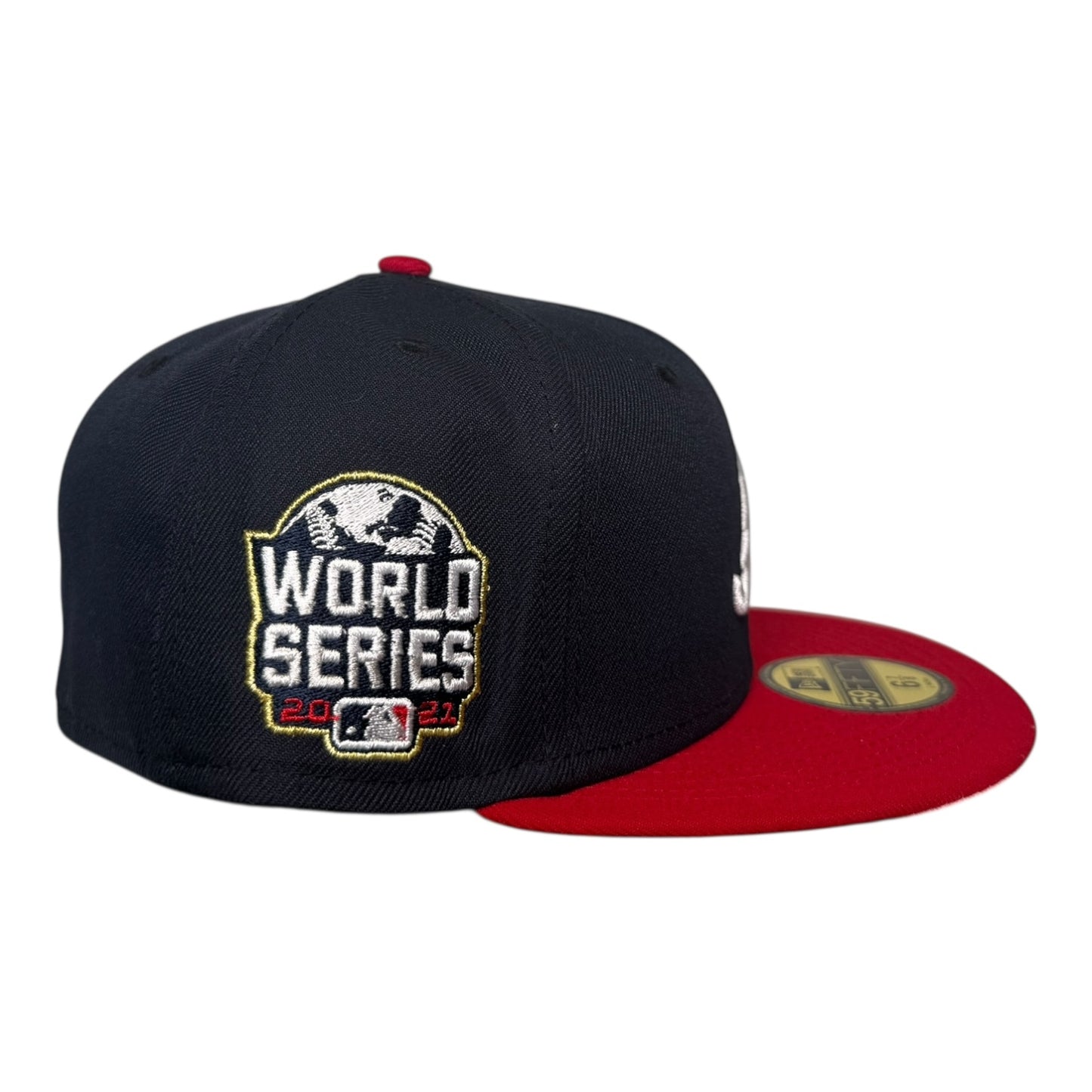 Atlanta Braves 2021 World Series Hat Club New Era 59Fifty Fitted Hat