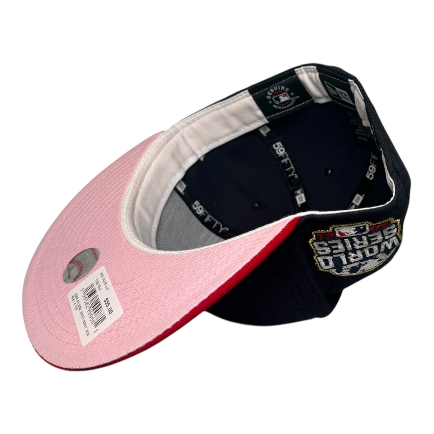 Atlanta Braves 2021 World Series Hat Club New Era 59Fifty Fitted Hat