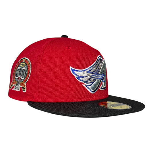 Los Angeles Angels 50th Anniversary "Apocalypse Angels" New Era 59Fifty Fitted Hat