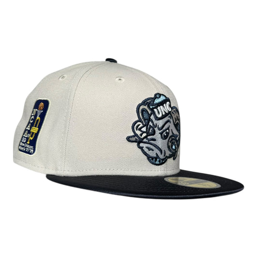 North Carolina Tar Heels Satin Brim New Era 59Fifty Fitted Hat