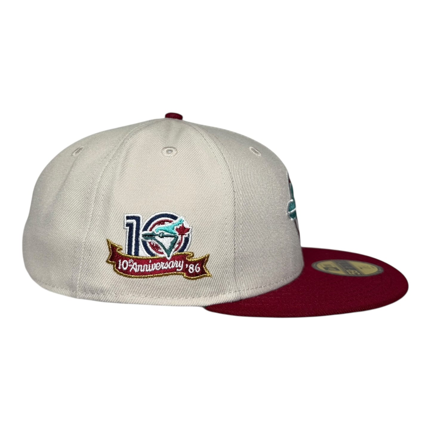 Toronto Blue Jays 10th Anniversary Hat Club New Era 59Fifty Fitted Hat