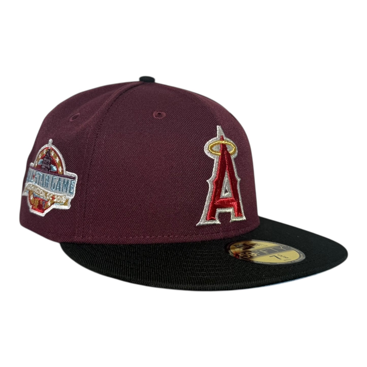 Los Angeles Angels frstypreme Icy Blue Hat Club New Era 59Fifty Fitted Hat